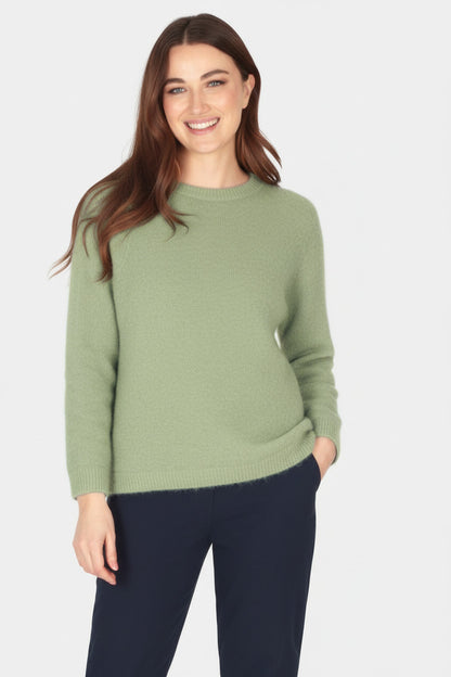 Crew Neck Alpaca Jumper