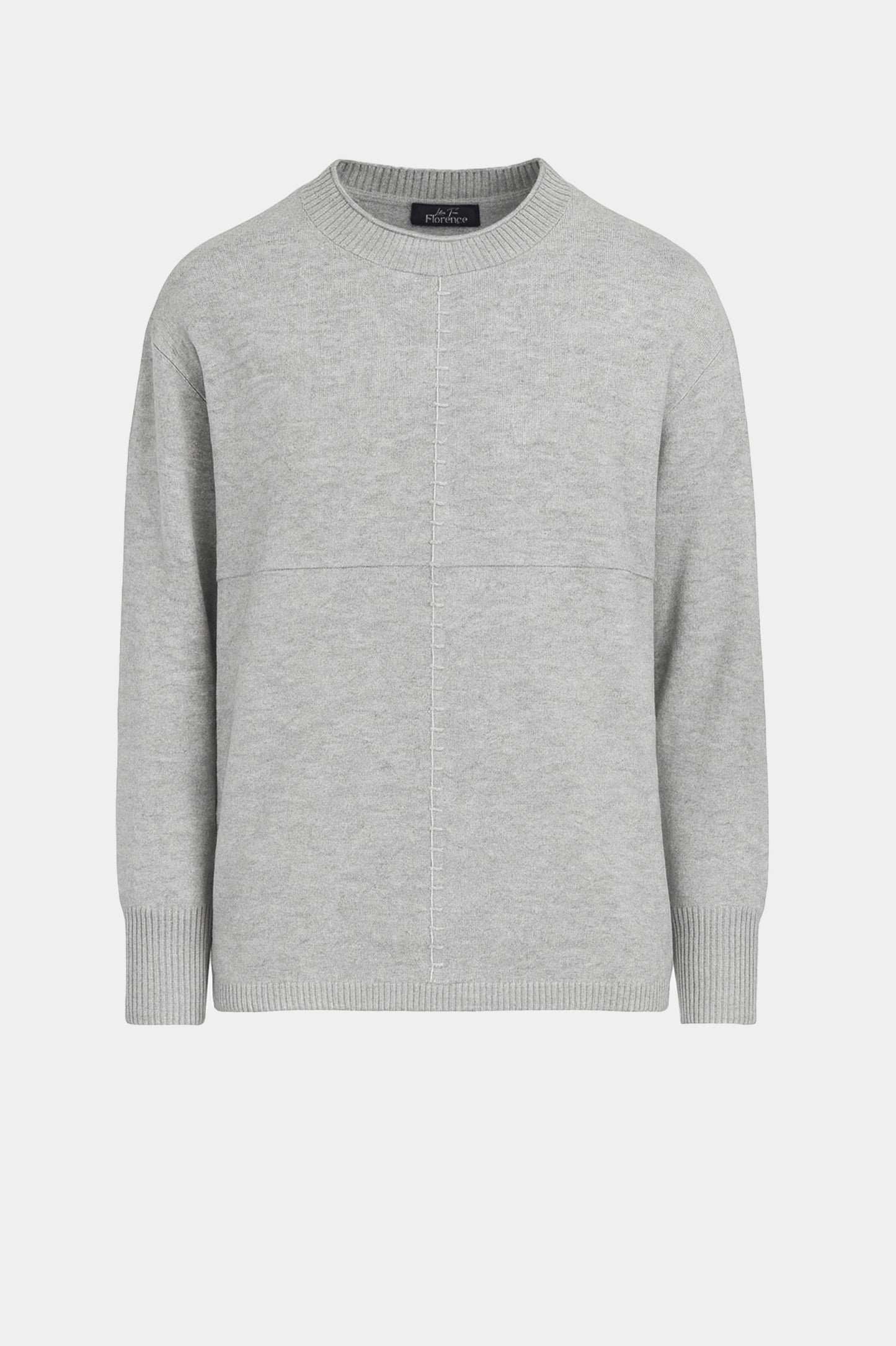 Crew Whipstitch Detail Jumper