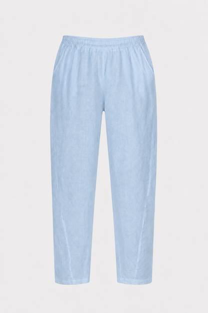 Soft Taper Linen Trousers