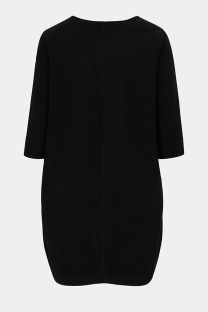 Corduroy Button Hem Dress