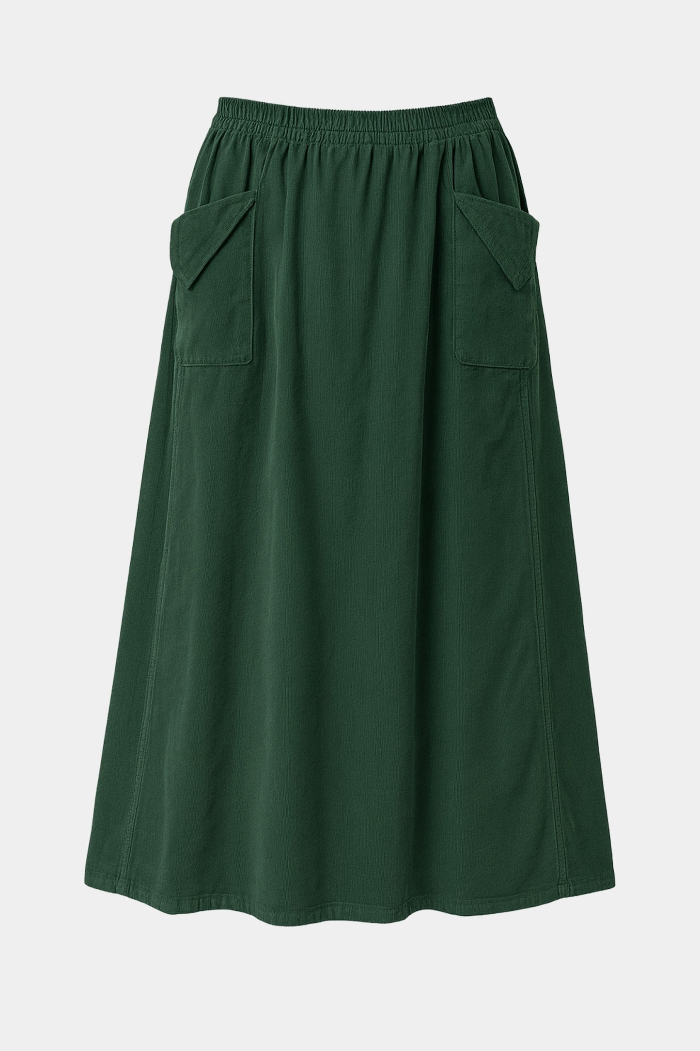 Corduroy Two Pocket Skirt