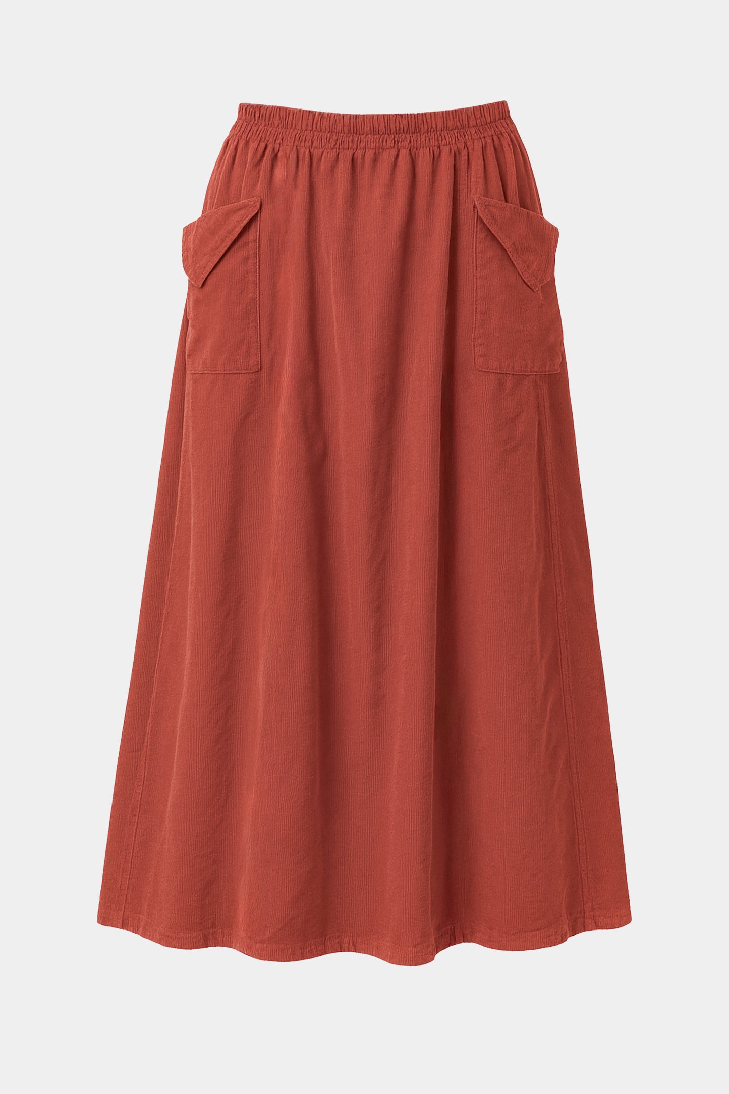 Corduroy Two Pocket Skirt