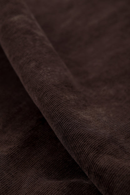 Cotton Corduroy Shirt Collar Dress