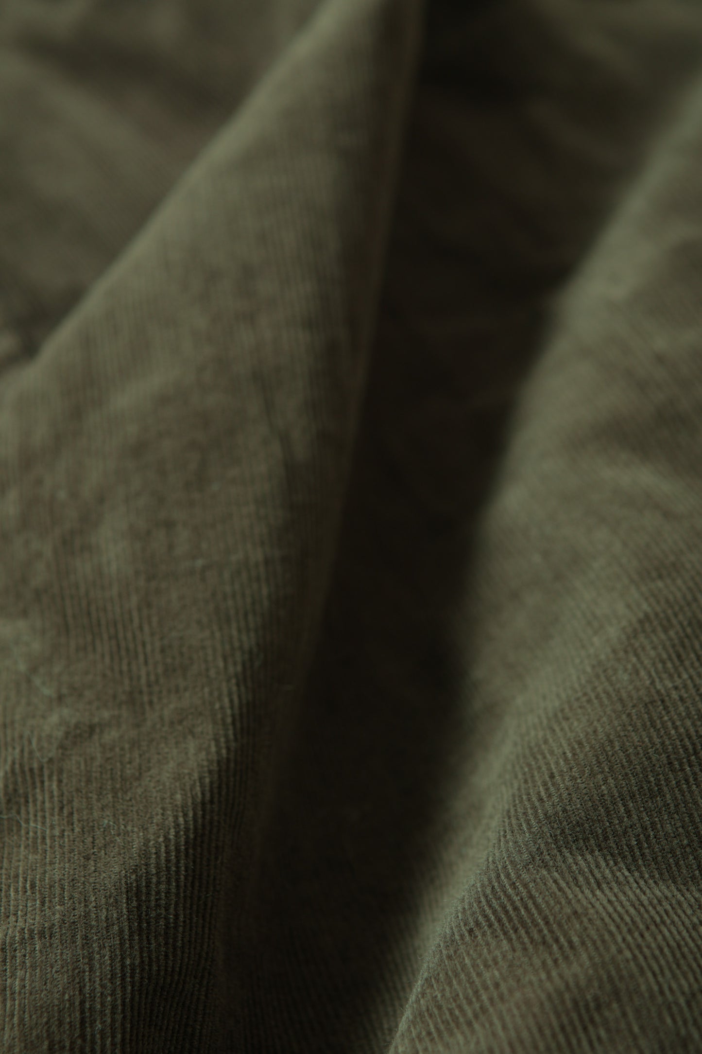 Corduroy Button Hem Dress