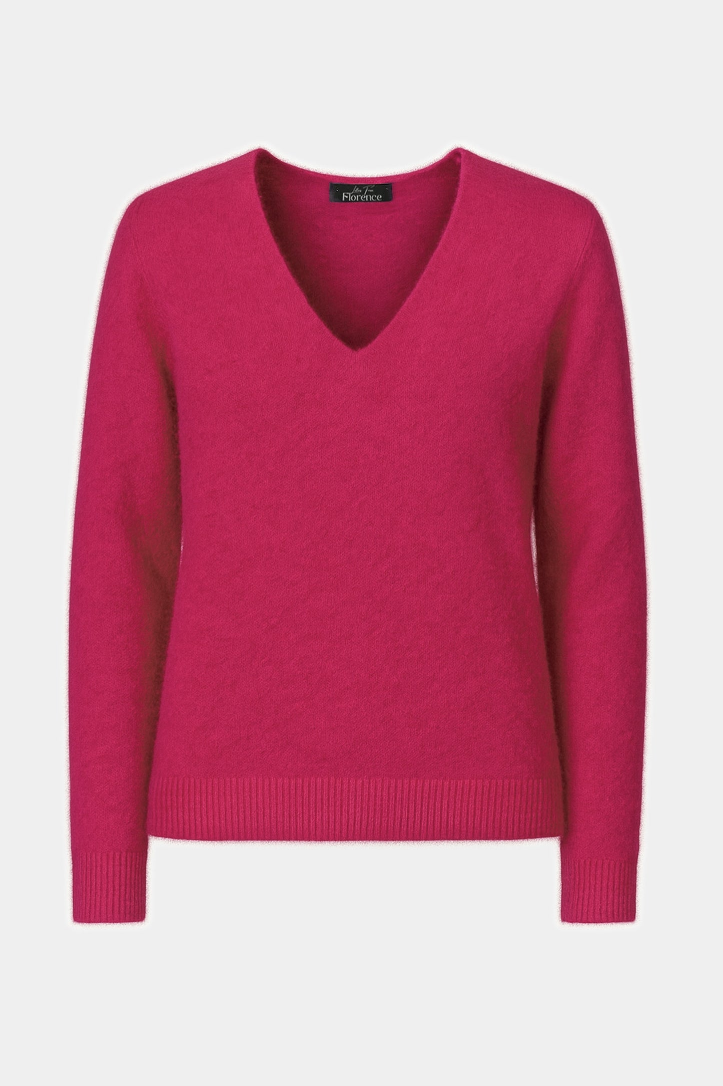 V-Neck Alpaca Jumper