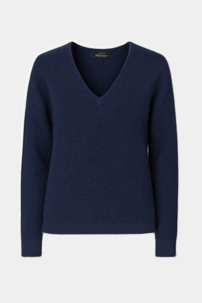 V-Neck Alpaca Jumper