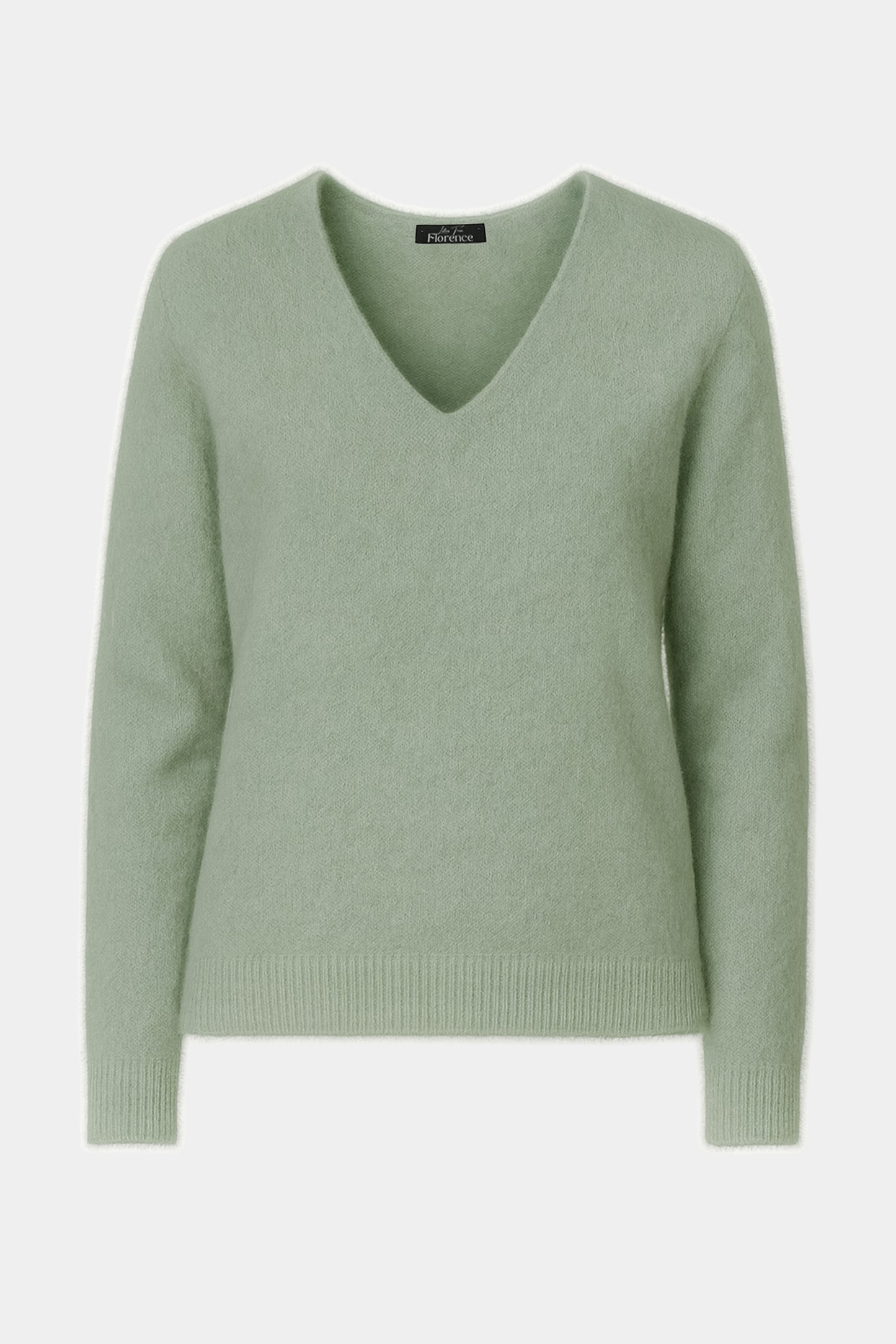 V-Neck Alpaca Jumper