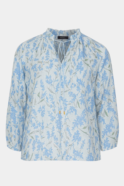 Wildflower Frill Tie Neck Blouse