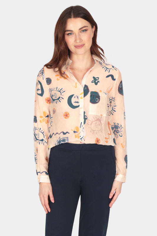 Oracle Button Up Collar Shirt