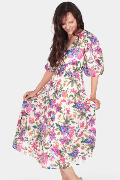 Lucca Meadow Midi Dress