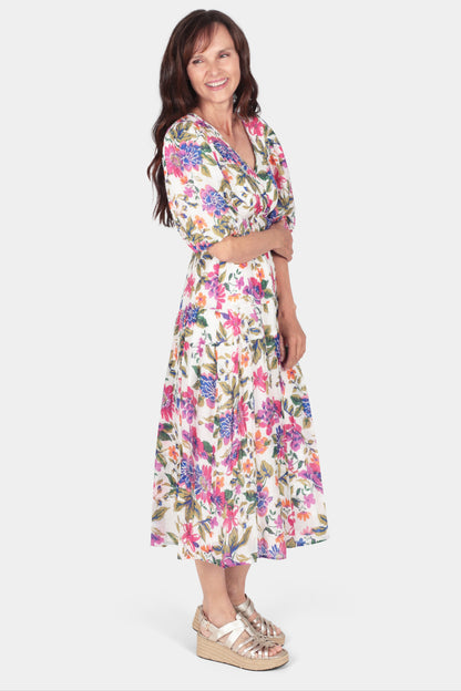 Lucca Meadow Midi Dress