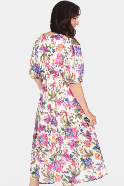 Lucca Meadow Midi Dress