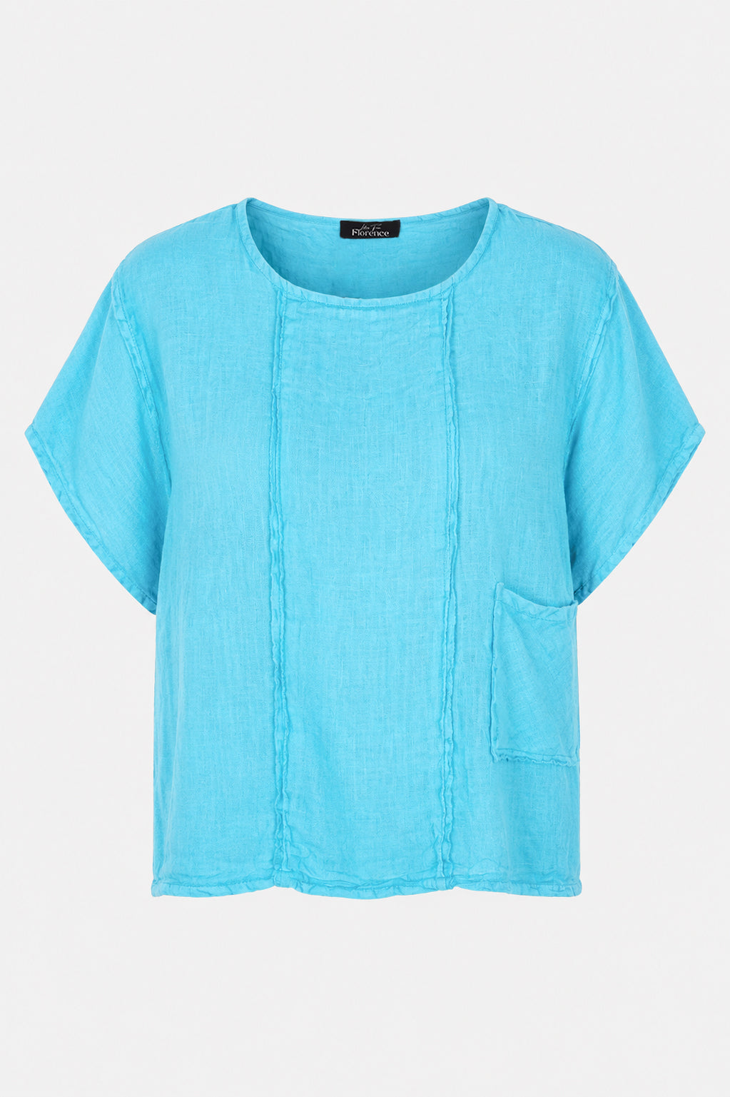 Artisan Seam Linen Top