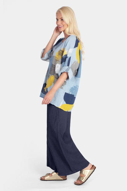 Lina Canvas Cotton Top