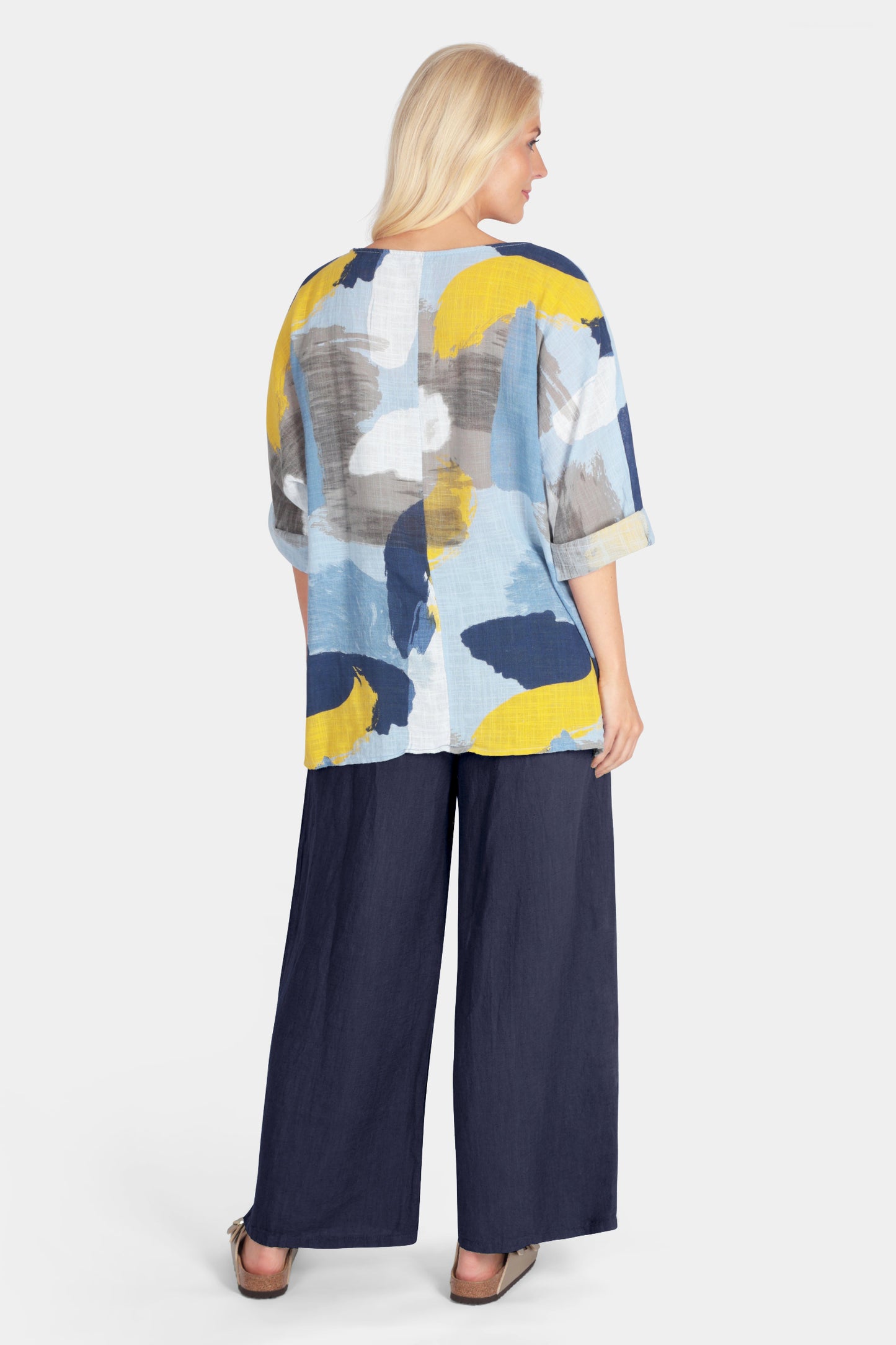 Lina Canvas Cotton Top