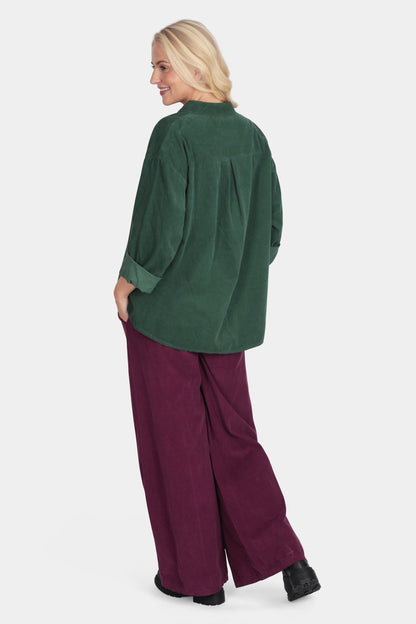 Corduroy Wide Leg Trousers