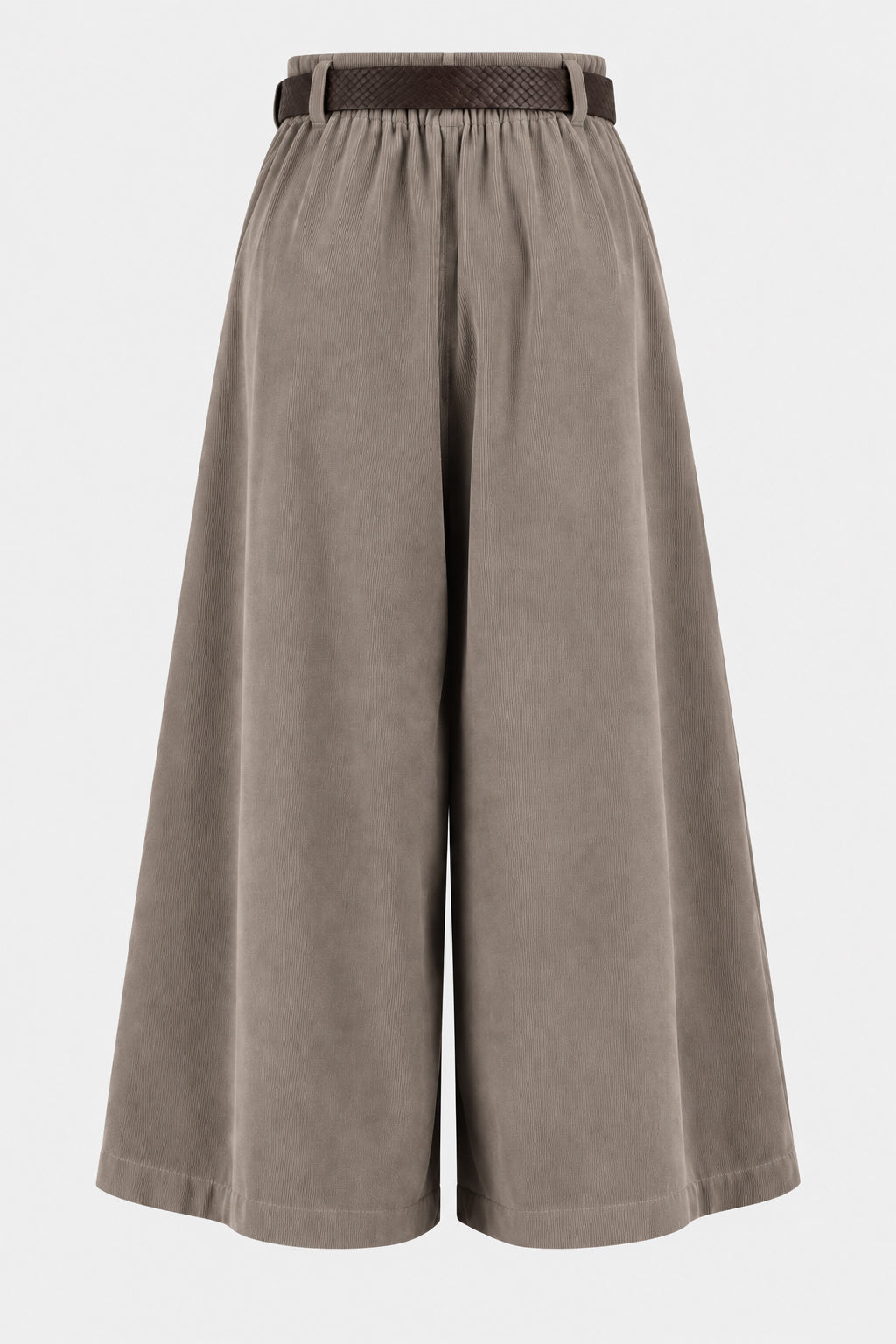 Wide Palazzo Cotton Cord Trousers