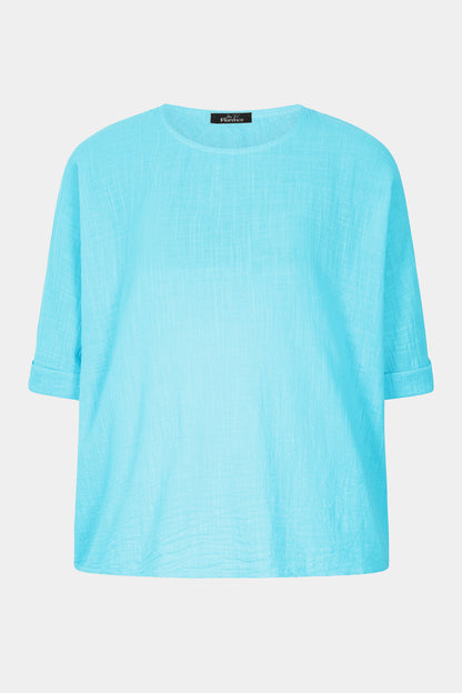 Amelie Round Neck Cotton Top