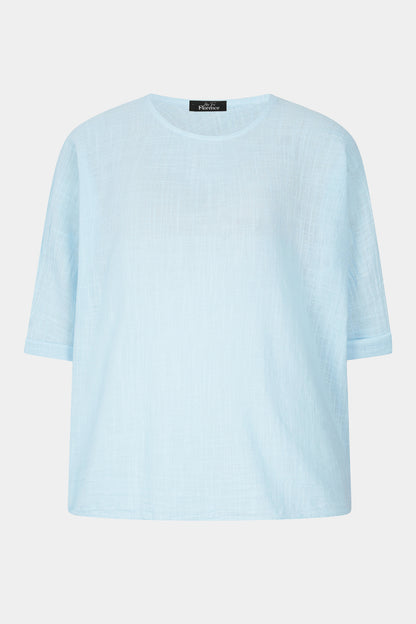 Amelie Round Neck Cotton Top
