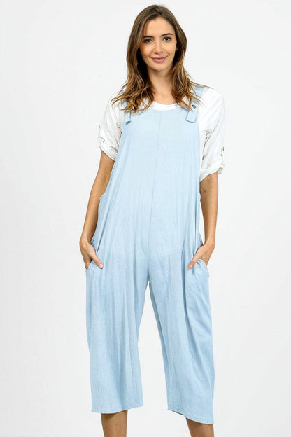 Lantern Linen Dungarees