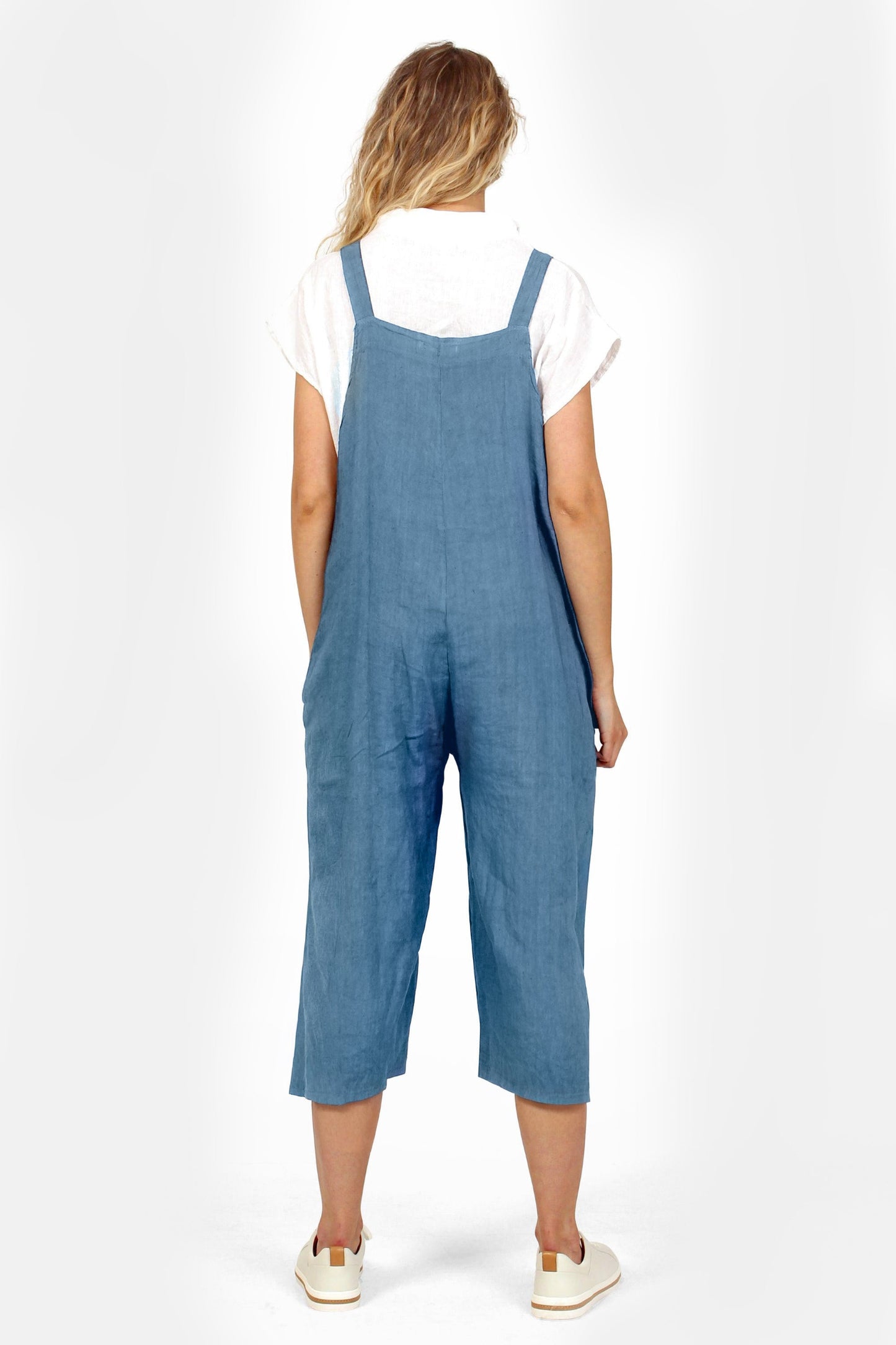 Lantern Linen Dungarees