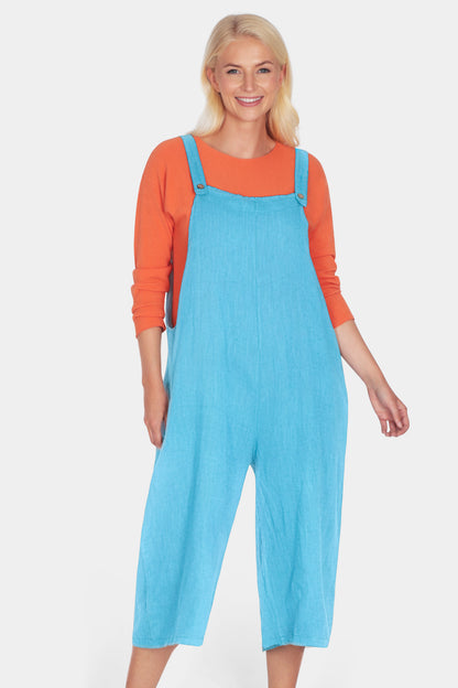 Lantern Linen Dungarees