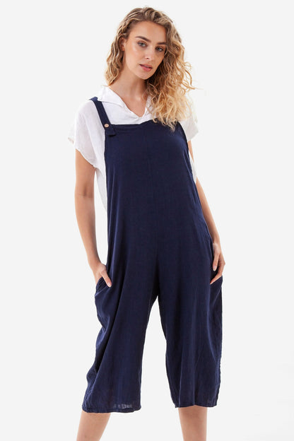 Lantern Linen Dungarees