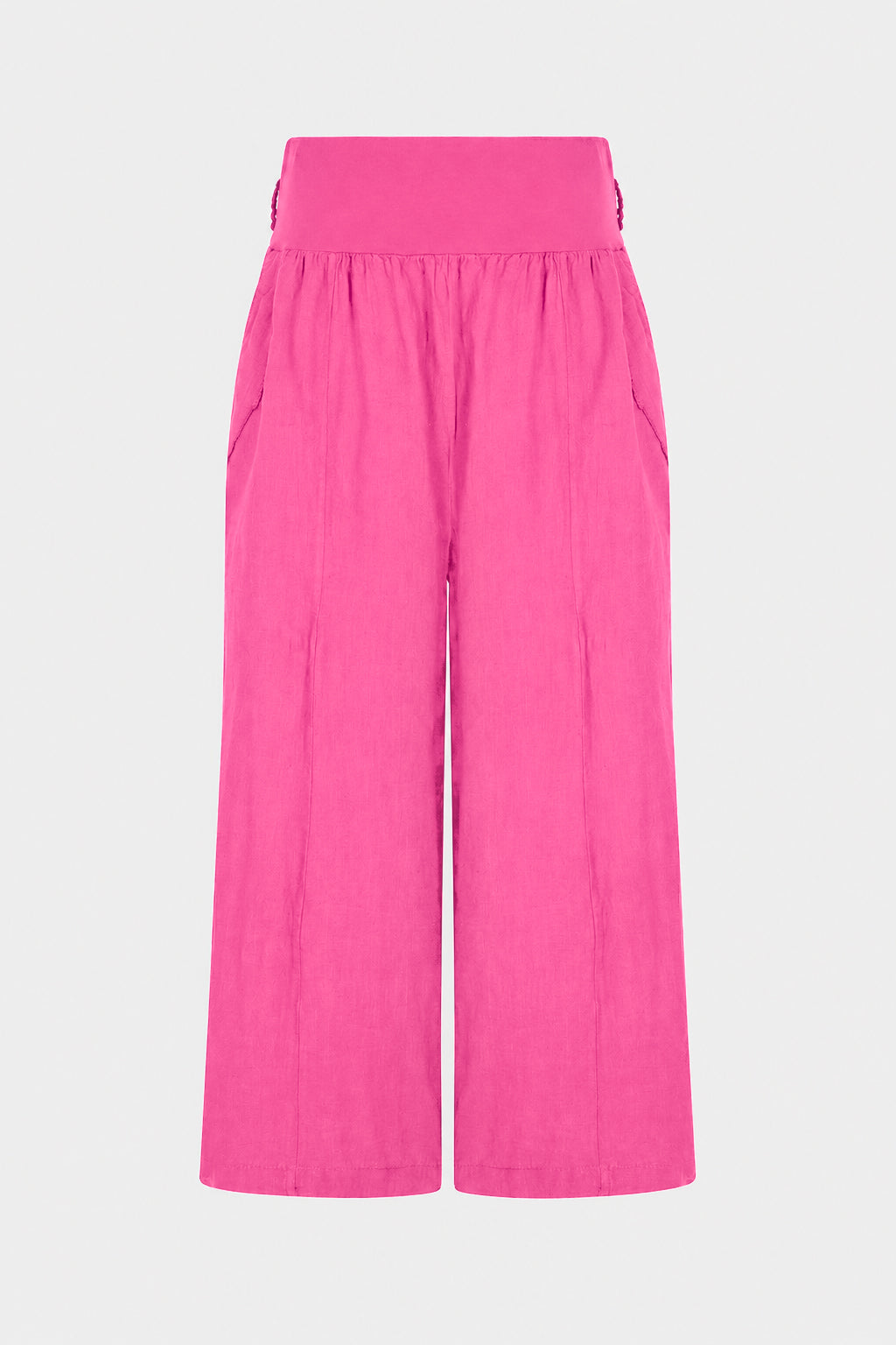 Palazzo Linen Trousers