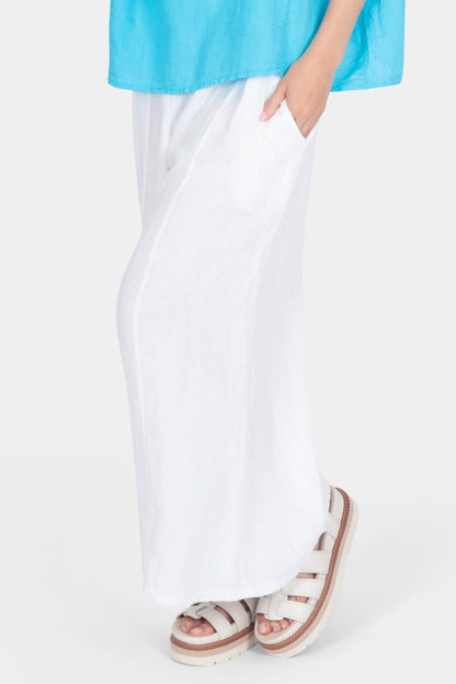 Palazzo Linen Trousers