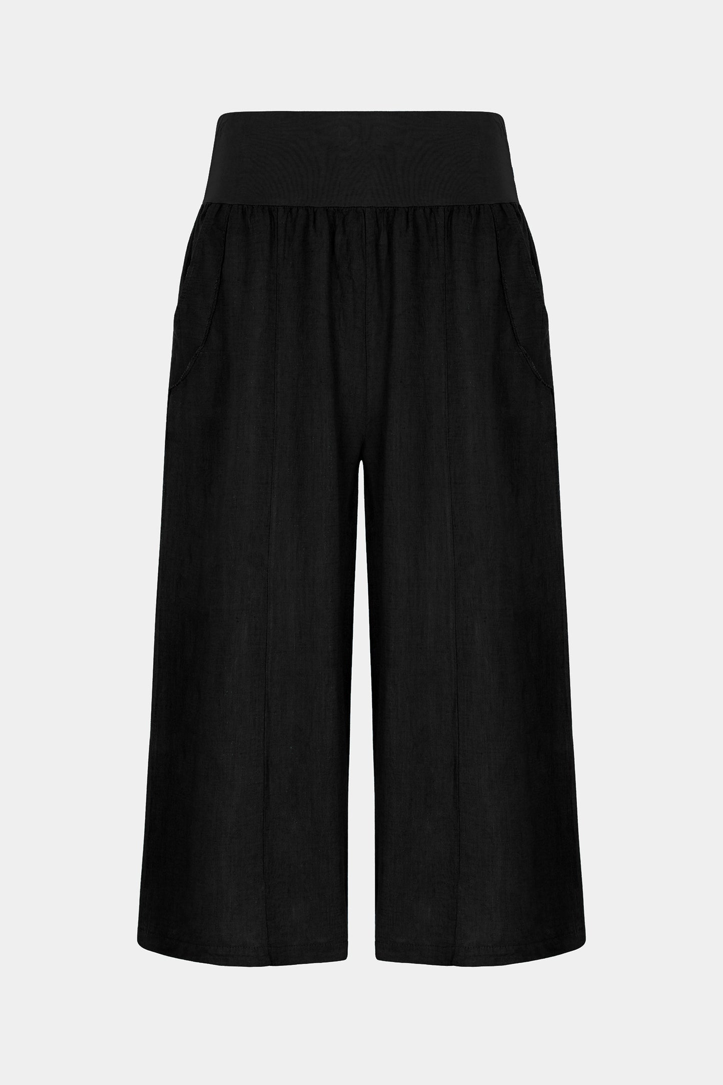 Palazzo Linen Trousers