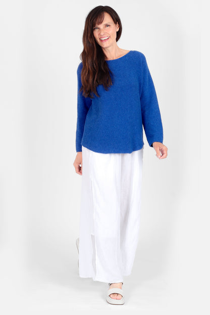 Gene Split Linen Trousers