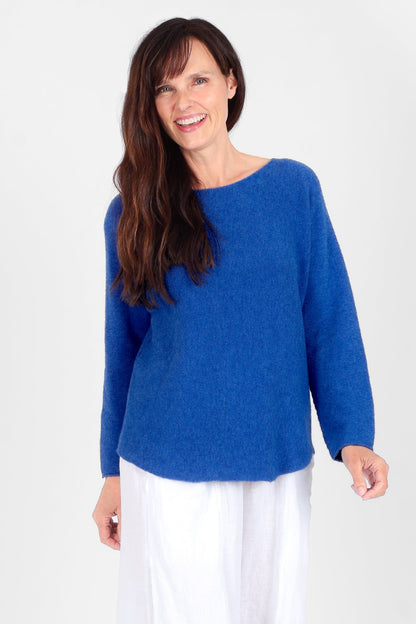 Cloud Two Slash Neck Jumper