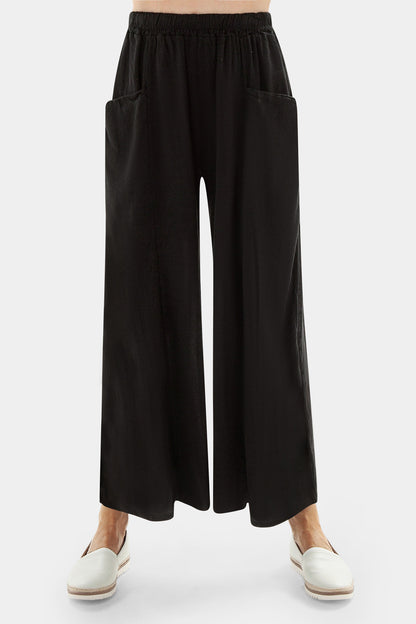Gene Split Linen Trousers