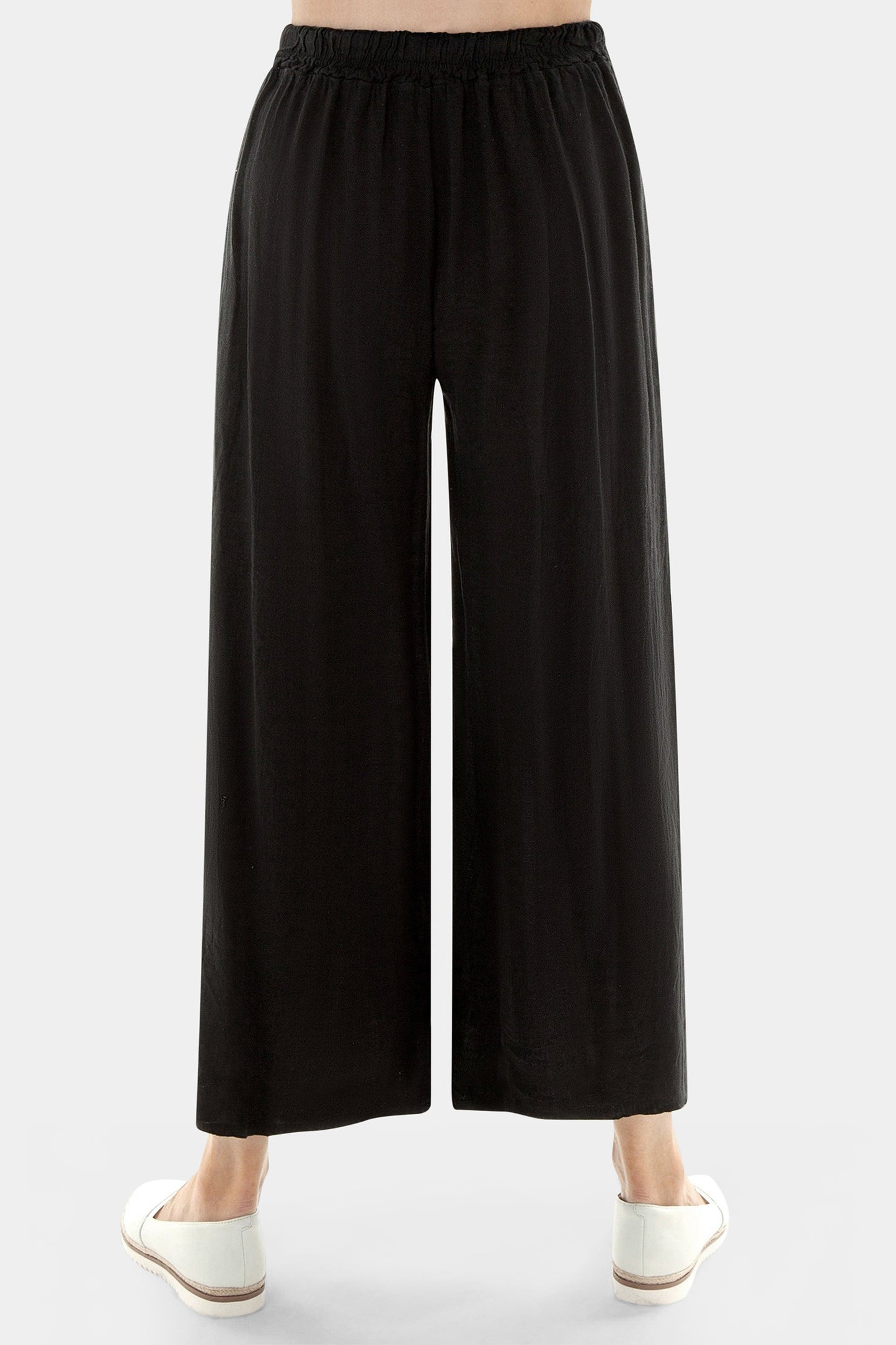 Gene Split Linen Trousers