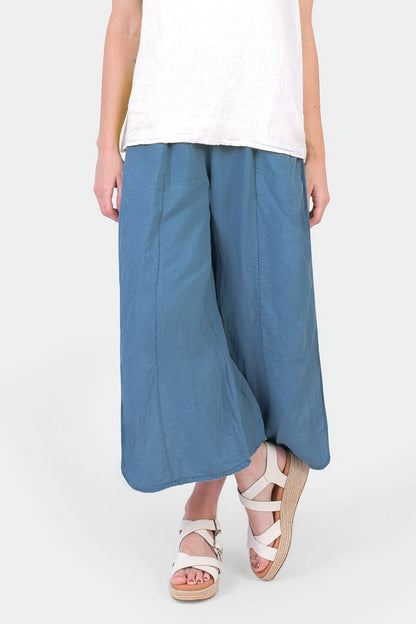 Gene Split Linen Trousers