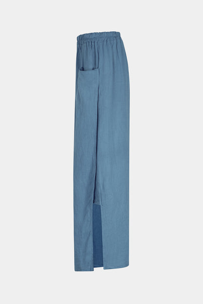 Gene Split Linen Trousers