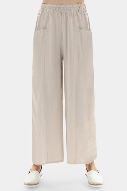 Gene Split Linen Trousers