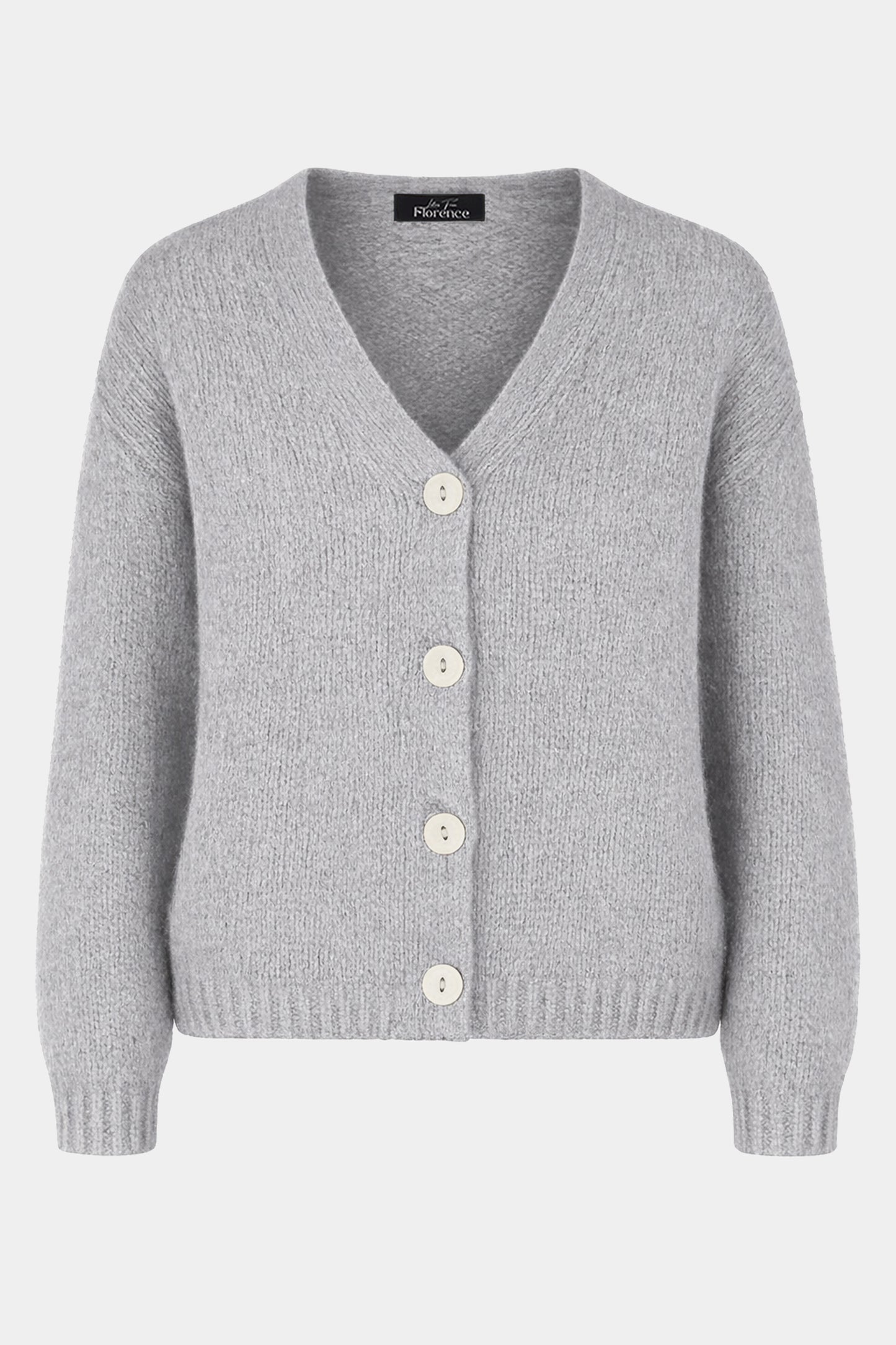 V-Neck Mohair Cardigan