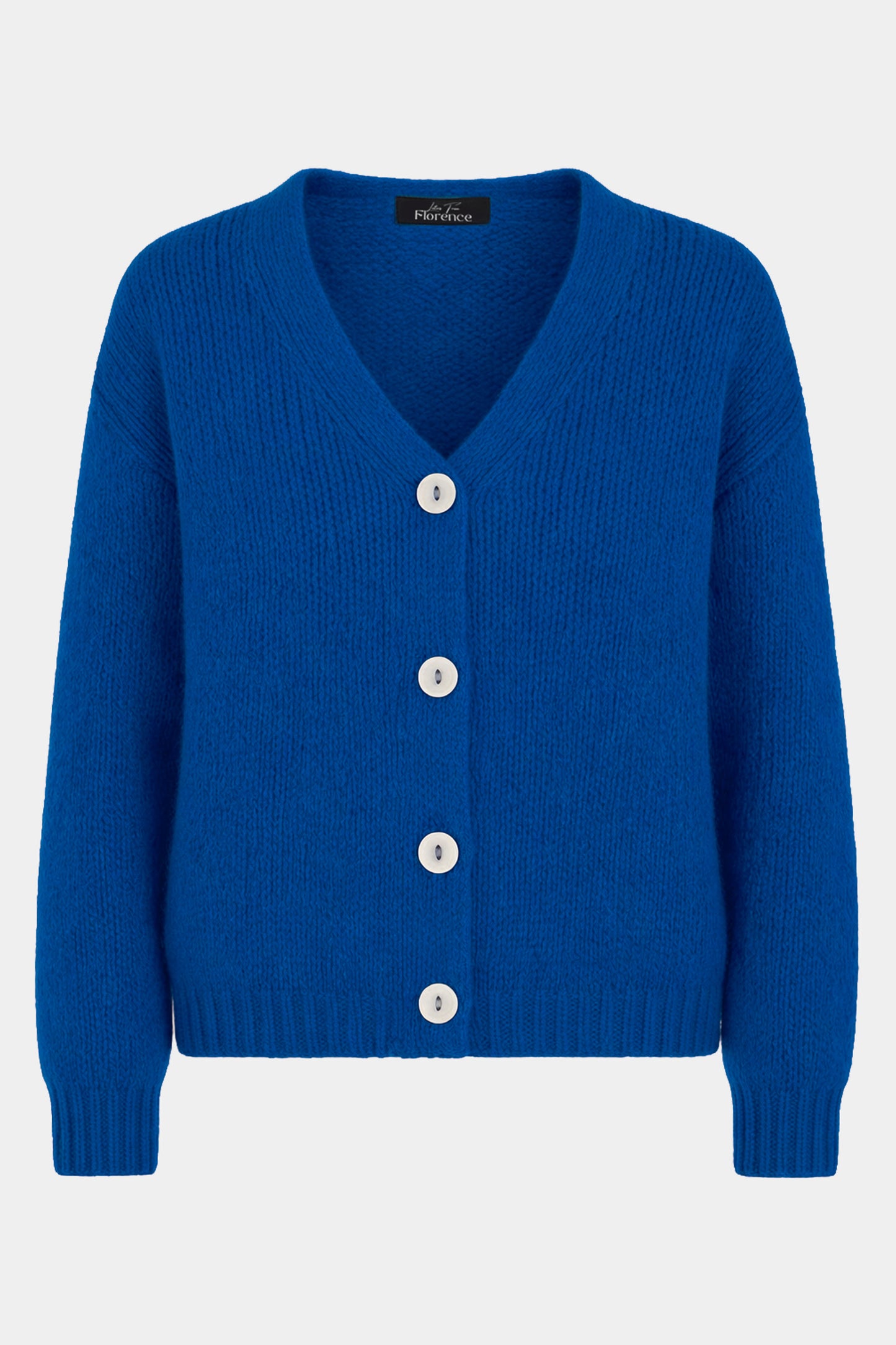 V-Neck Mohair Cardigan