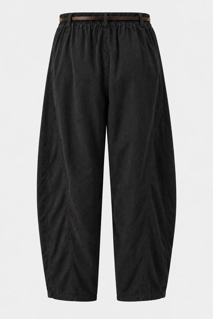 Half Barrel Cotton Cord Trousers
