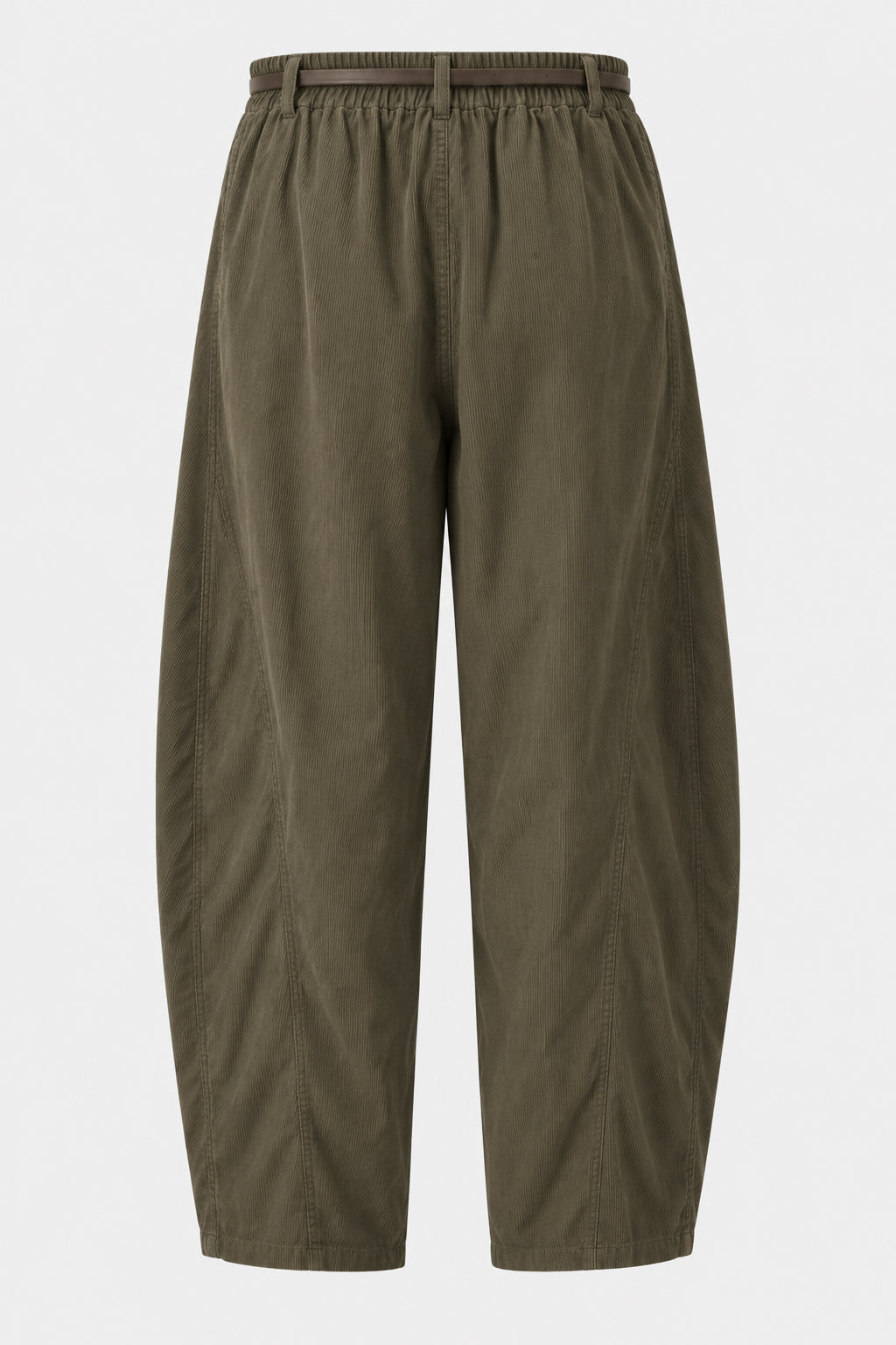 Half Barrel Cotton Cord Trousers
