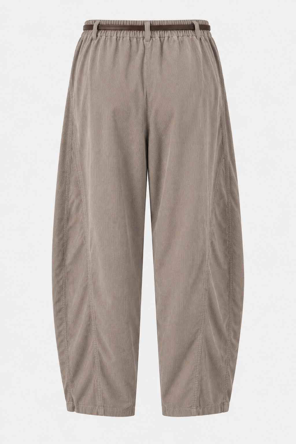 Half Barrel Cotton Cord Trousers