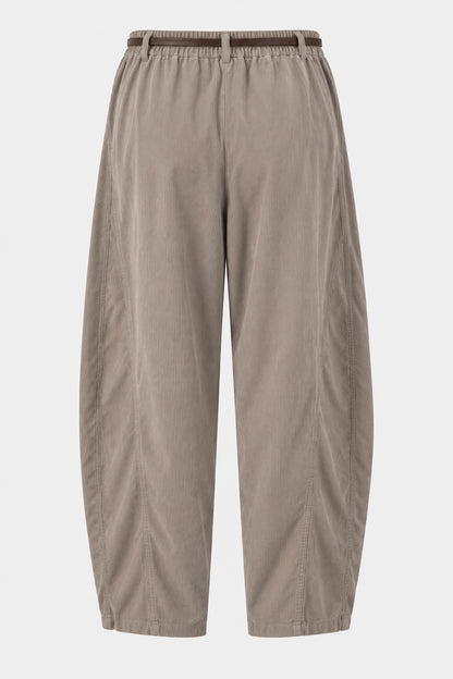 Half Barrel Cotton Cord Trousers