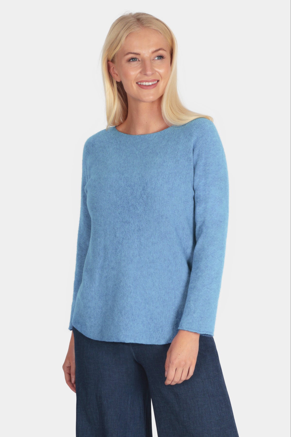 Cloud Two Slash Neck Jumper