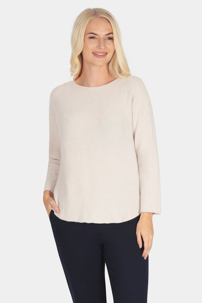 Cloud Two Slash Neck Jumper