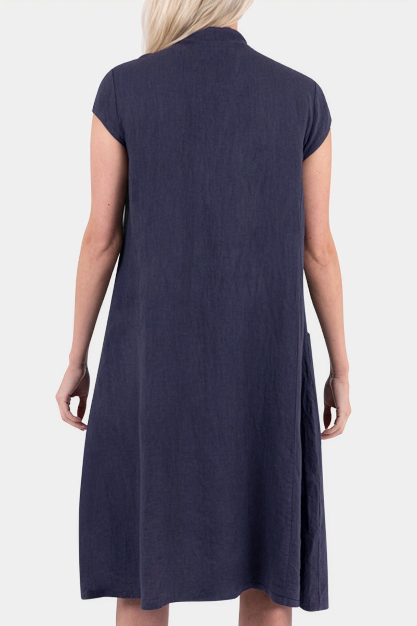 Henley Linen Dress