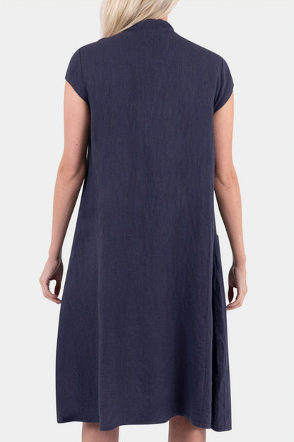 Henley Linen Dress