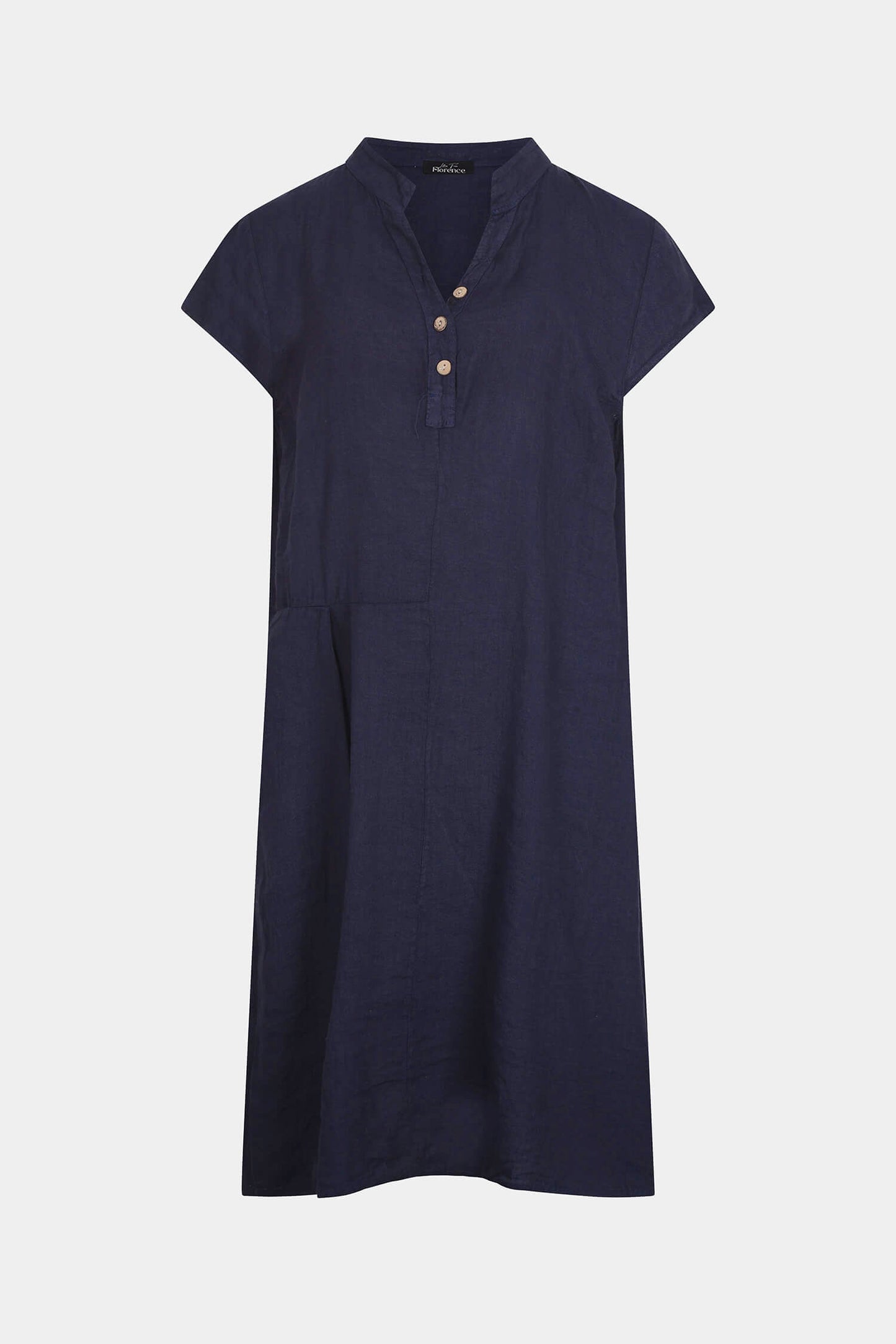 Henley Linen Dress
