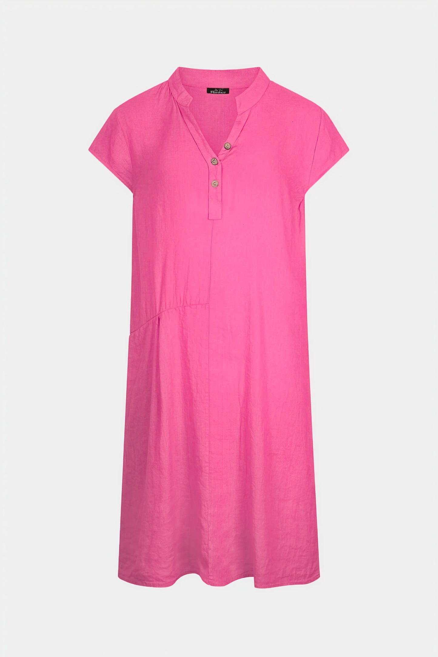 Henley Linen Dress