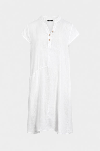Henley Linen Dress